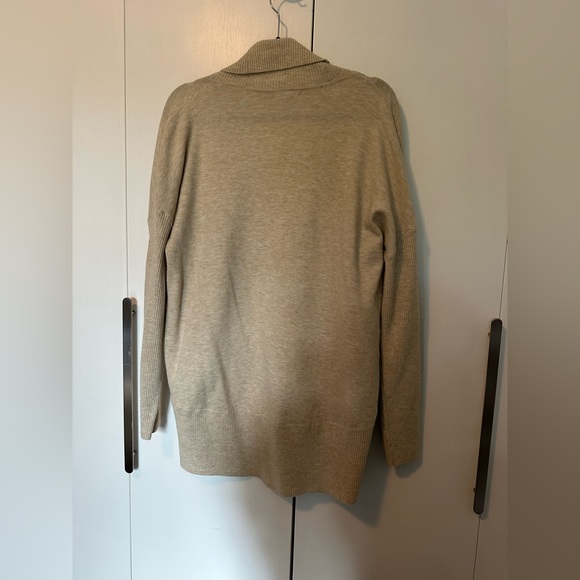 Tan/cream, cardigan, size large - Picture 3 of 3